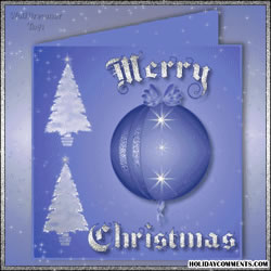 Blue Ornament Picture