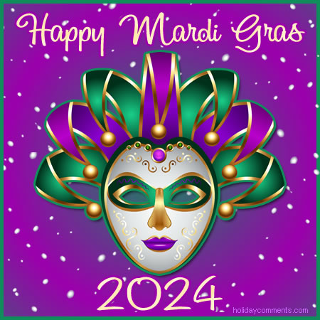 Mardi Gras Mask picture