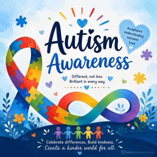 Autism Awareness image to share