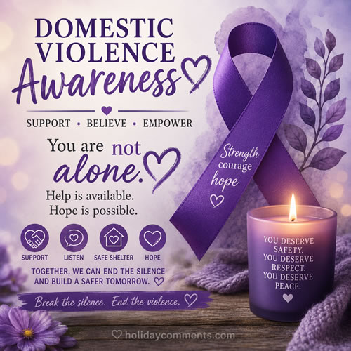 Domestic Violence Awareness Awareness image to share