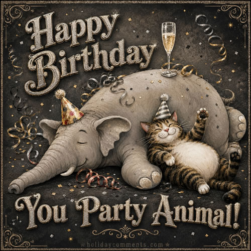 Party Animal Birthday image to share
