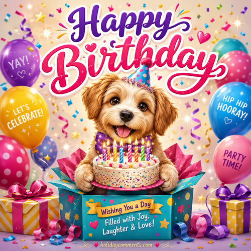 Puppy Birthday Cake
