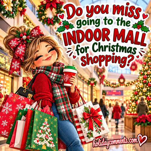 Miss Indoor Mall Christmas image to share