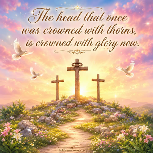Crowned With Glory Easter image to share