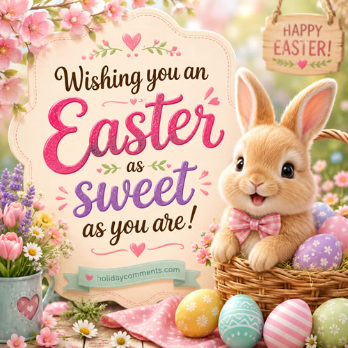 Sweet As You Are Easter image to share