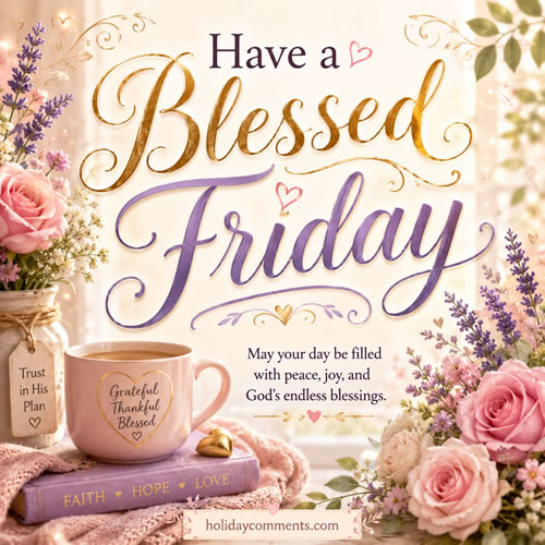 Blessed Friday Friday image to share