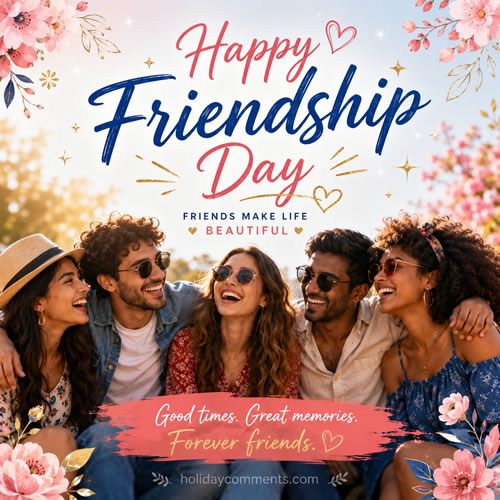 Great Memories Friendship Day image to share