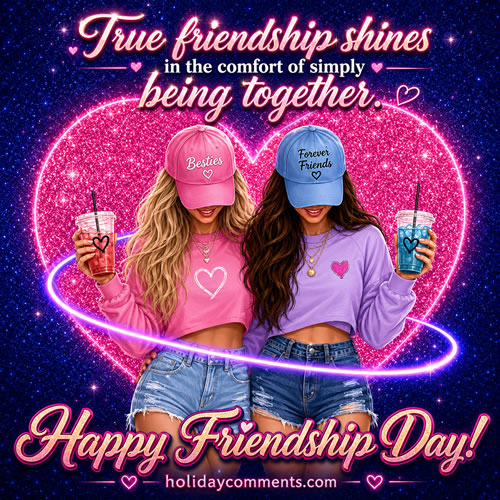 Simply Comfort Friendship Day image to share