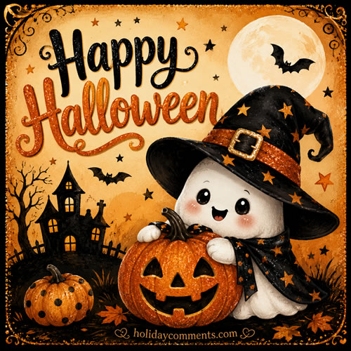 Cute Ghost Jackolantern