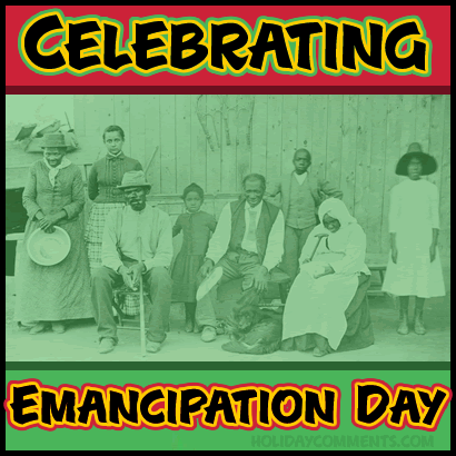 Celebrating Emancipation Day Juneteenth image to share