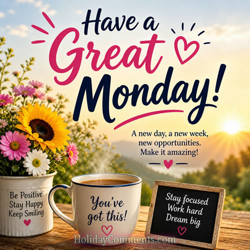 Great Monday Monday image to share