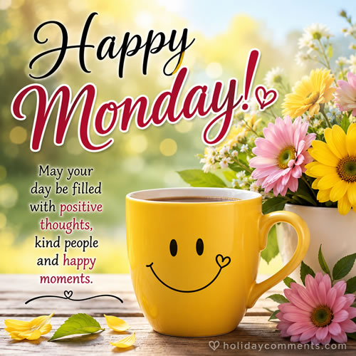 Positive Morning Vibes Monday image to share