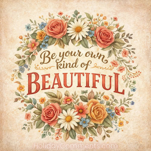Be Beautiful Quotes image to share
