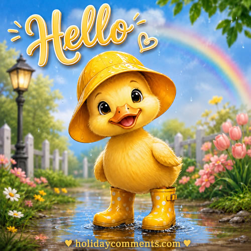 Hello Duckling Random image to share