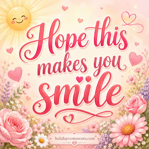 Makes You Smile Random image to share
