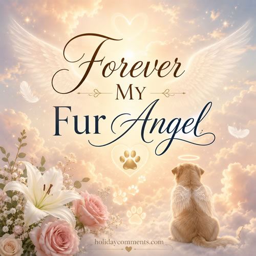 Forever Fur Angel Remembrance image to share