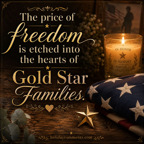 Gold Star Families Remembrance image to share