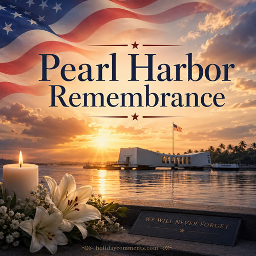 Pearl Harbor Remembrance Remembrance image to share