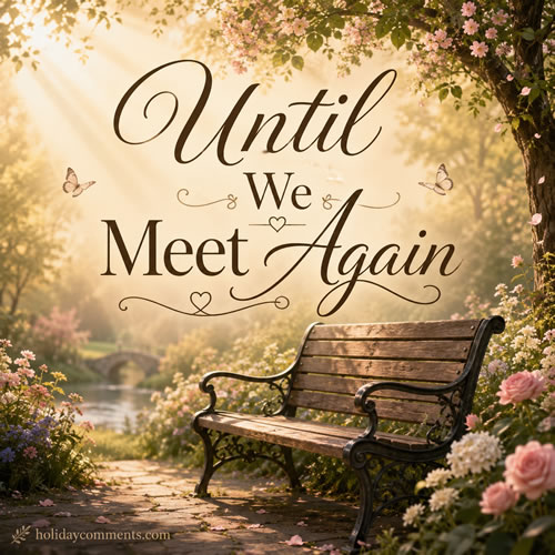 Until We Meet Again Remembrance image to share