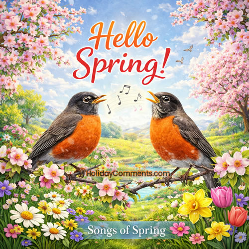 Hello Spring image to share