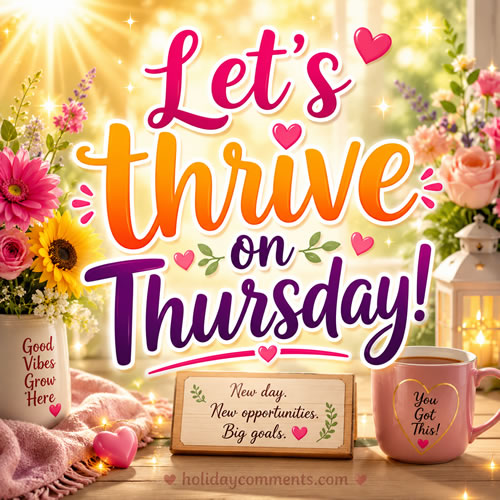 Thrive On Thursday image to share