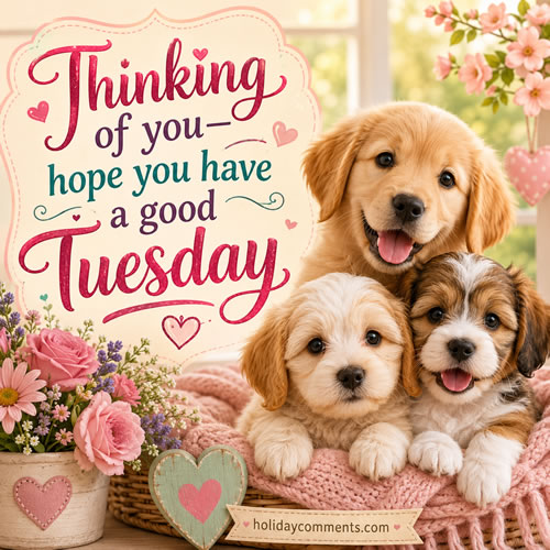 Puppies Tuesday Wish Tuesday image to share