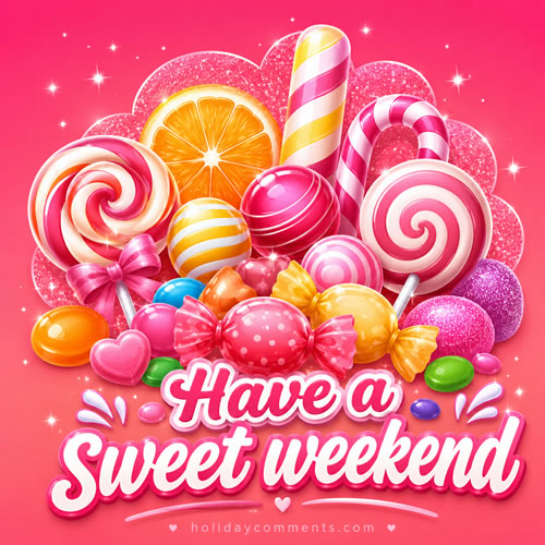 A Sweet Weekend image to share