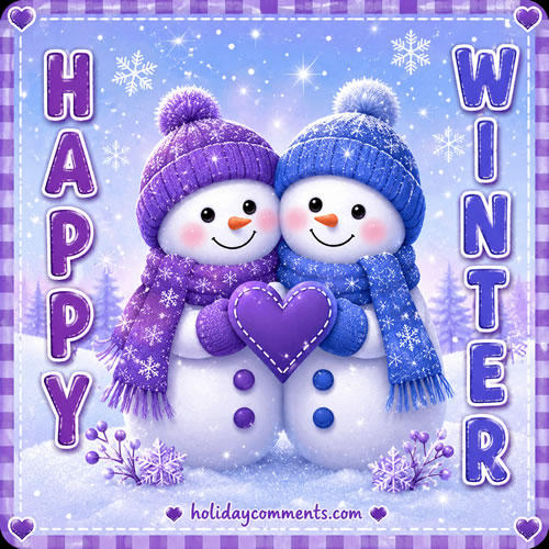 Happy Winter Snowbuds