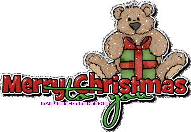 Christmas Teddygift Picture
