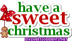 Sweet Christmas Gingerbread Picture