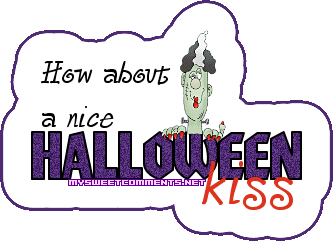 Nice Halloween Kiss Picture