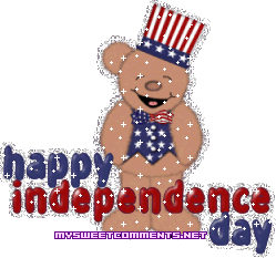 Bear Independence Day Picture