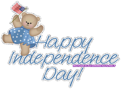 Bear Independence Day Picture