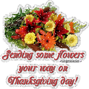 Sending Flowers Thanksgiving Picture