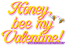 Honey Bee My Valentine Picture